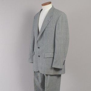 Dayton Hudson Bill Blass Men's Suit Gray 43R Pants 40x40